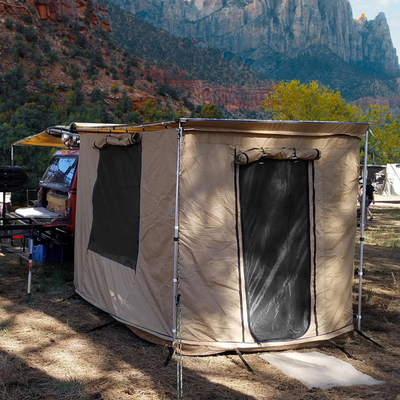 5000g Camper Outdoor Car Tent Di Luar Tenda Untuk Mobil Mengemudi Sendiri Dengan Ruang Lampiran
