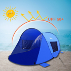 UV 50 protection 210T Polyester Beach Sun Shade Tent