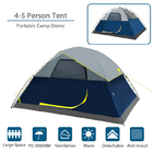 4-5 Person Navy Blue 4-5 Person Dome Tent Navy Blue Shark Outdoor Camping Tent