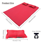 2 persons 9lbs Air Cells Inflatable Camping Pad