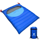 210*160cm 190T Polyester Warm Sleeping Bags For Camping