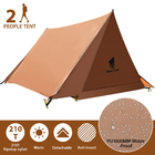 Breathable Lightweight 2 Man 1.53kg Survival Gear Tent