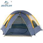Easy Set Up 4 Doors Lightproof Outdoor Camping Tent
