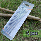5mm Titanium Alloy Tent Pegs With Reflective Cord