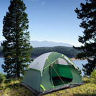 Compact Freestanding PU1000mm 2 Person Touring Dome Tent