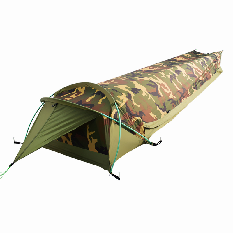Fast Easy Setup Waterproof Coating Ultralight 1-Person Waterproof Personal Bivy Tent