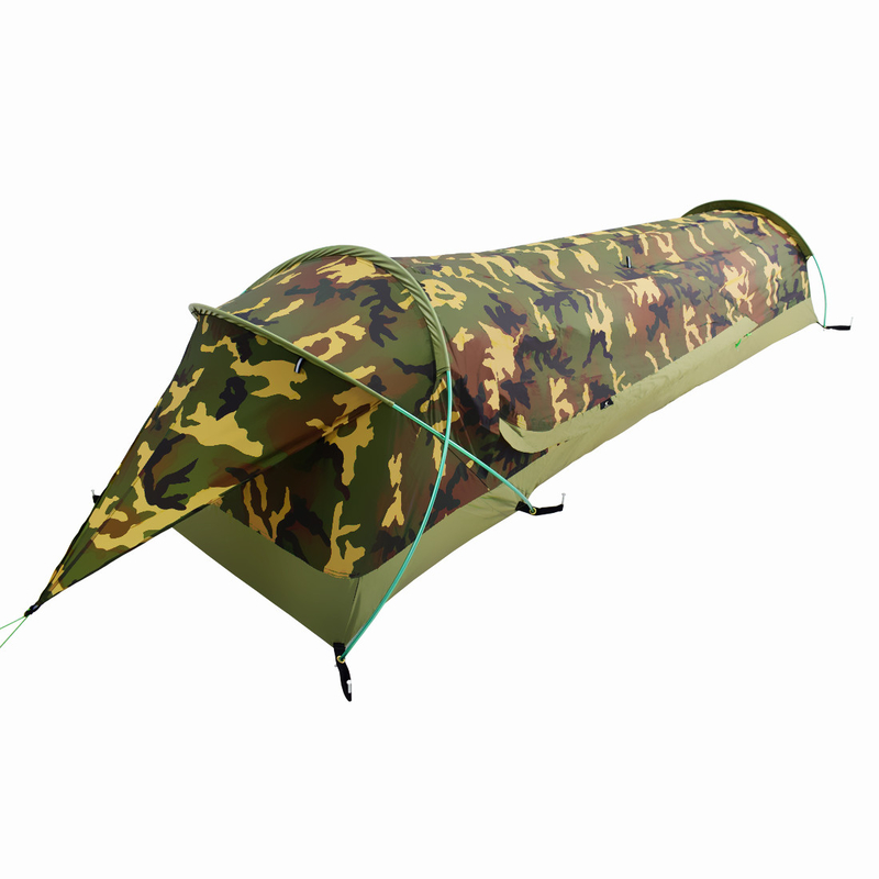 Waterproof Coating New One Person Waterproof Camouflage Hunting Camping Bivy Tent