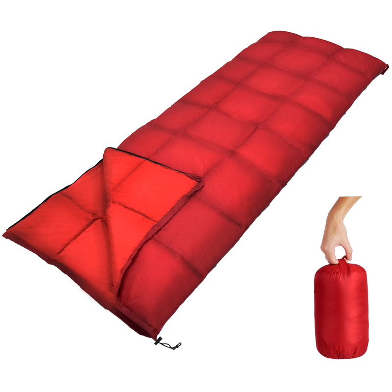 ISO9001 Down Filling 800g Polyester Sleeping Bag