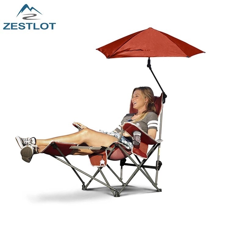 Foldable Sun Umbrella 600D Oxford Compact Camping Chairs