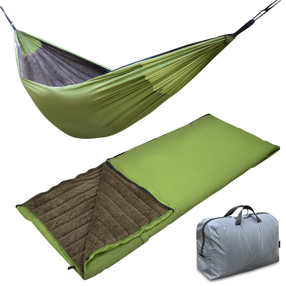 280x140cm Underquilt Portable Camping Hammock For Winter