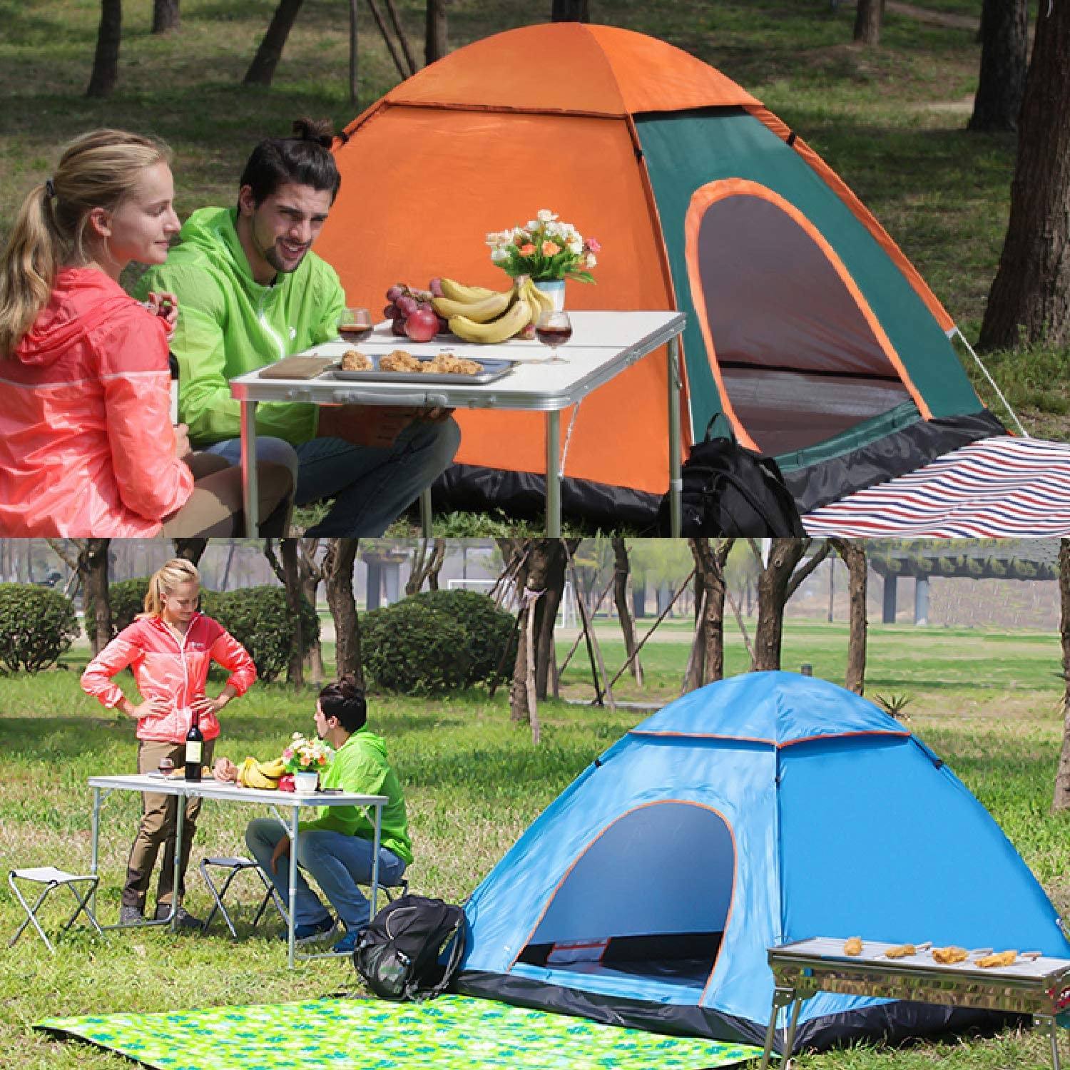 a frame backpacking tent