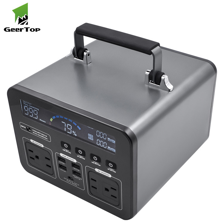 700W 189000mAh Portable Camping Power Bank With LED Lighting