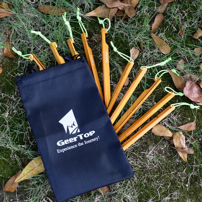 Ultralight 10g 5.9 In Aluminum Tent Stakes For Camping