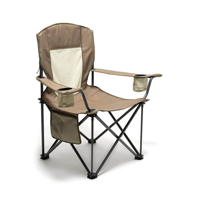 Aluminum 4.5KG Sturdy Outdoor Folding Chairs 60cm Wooden Folding Chair With Armrest