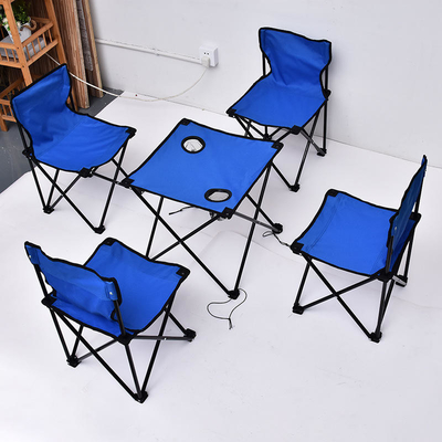 Travel Outdoor Portable Folding Table And Chair Set Aluminium Foldable Table With Chairs