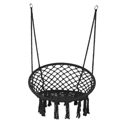 80 X 60cm Rope Outdoor Camping Hammock Macrame Swing Foldable Hammock Chair