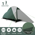1 Person L205cm Ultralight 1.8kg Pop Up Camping Tent
