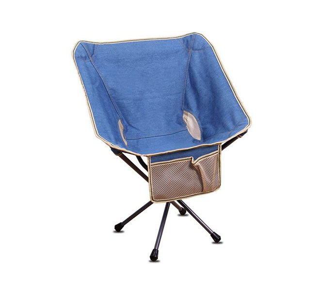 Aluminum 56 X 52cm Folding Adjustable Garden Chairs Folding Fishing