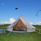 45 X 77cm Hotel Outdoor Event Tent Waterproof Windproof Retardant Canvas Bell Shape