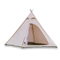 1000mm Camping Cotton Canvas Tent 3 To 4 People Pyramid Shape Tent Canopy Spire