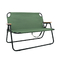 109CM Two Persons Heavy Duty Camping Chairs Garden Aluminium Folding Chairs Outdoor