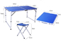 Aluminium Alloy Camping Table Chair Set Garden BBQ Folding Garden Table And Chairs