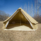 tipi ignifuge 320gsm de cadre d'acier de trépied de camping de tente de Bell Yurt de couleur beige de 3m